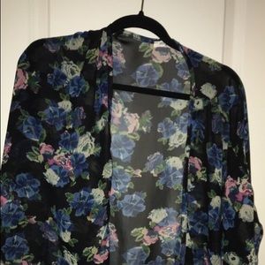 Floral cardigan